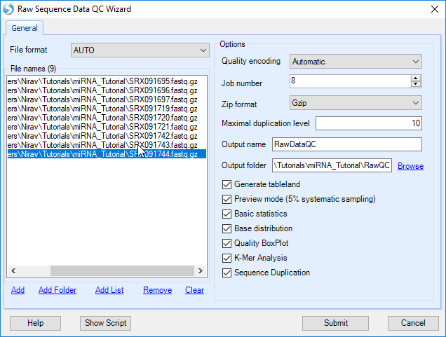 raw data generator