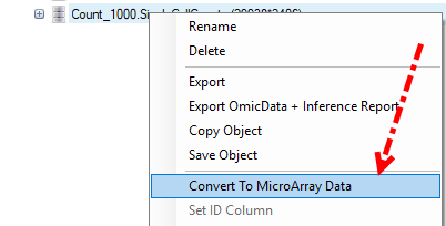 scRNAConvertMicroarray